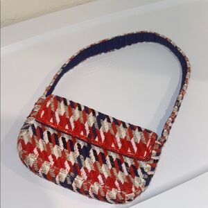 Anthropologie Multicolor beaded Shoulder Bag like brand new